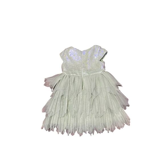 DISNEY STORE Tiana Fancy Dress Girls Party Dress Princess and the Frog Girls 3 - Picture 5 of 5